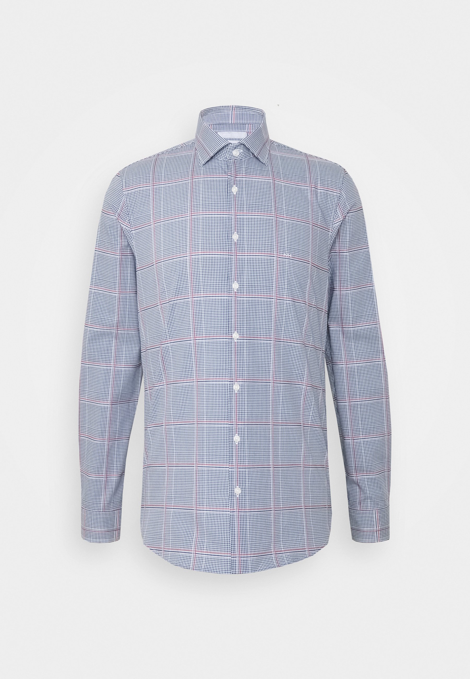 Michael Kors CHECK EASY CARE SLIM Finskjorte navy Michael Kors CHECK EASY CARE SLIM Finskjorte navy