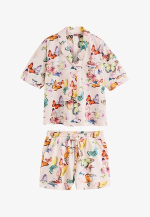 Next, SET - Pyjama set - cream