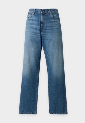 Carhartt WIP, LANDON PANT - Τζιν χαλαρής εφαρμογής - blue marble used wash