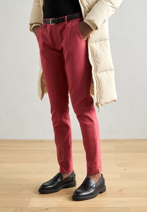 NIGHT - Pantaloni - garnet
