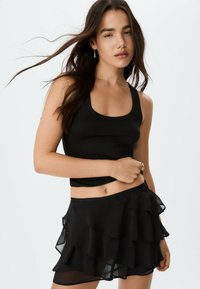 RUFFLED - Gonna a campana - black