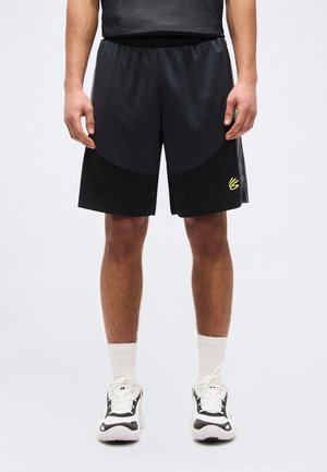 CURRY SPLASH SHORT - Spordišortsid - anthracite/black/lumin yellow
