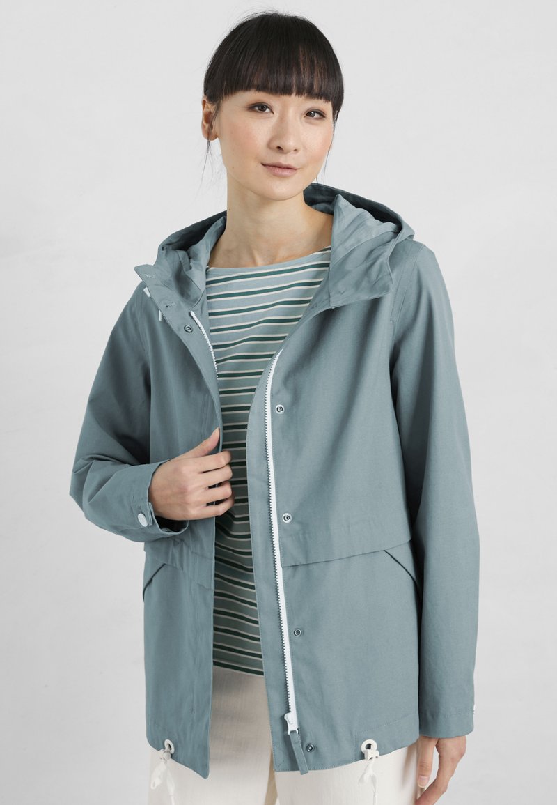 Seasalt Cornwall DEPTH Regenjas thyme/blauw Zalando.be