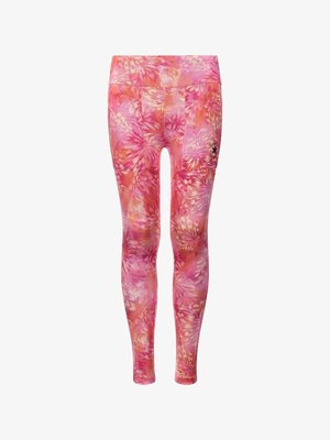Converse, CNVG HIGH RISE PRINTED LEGGING - Leggings - ahb-chaos fuchsia