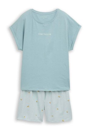 TOM TAILOR, TOM TAILOR BODYWEAR PYJAMA-SET MIT MUSTER - Pyjama - blue-medium-vertical stripe