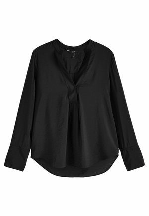 LONG SLEEVE V-NECK PETITE - Camicetta - black