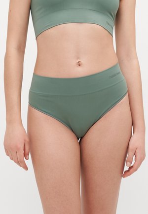 SMOOTH THONG - String - seaweed