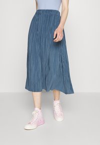 Samsøe Samsøe UMA SKIRT - Saia plissada - china blue
