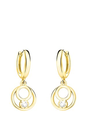 DOUBLED CIRCLE - Boucles d'oreilles - gold coloured