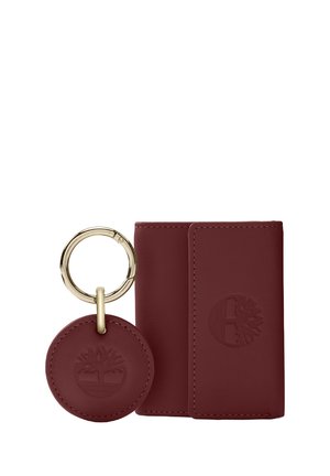 TRIFOLD FOB SET - Nøgleringe - burgundy
