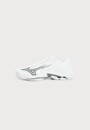 Mizuno, WAVE LIGHTNING ELITE UNISEX - Обувки за волейбол - white/ultimate gray/black