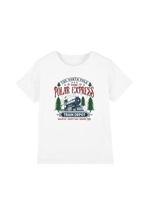 Warner Brothers, THE POLAR EXPRESS TRAIN DEPOT UNISEX - Print T-shirt - white