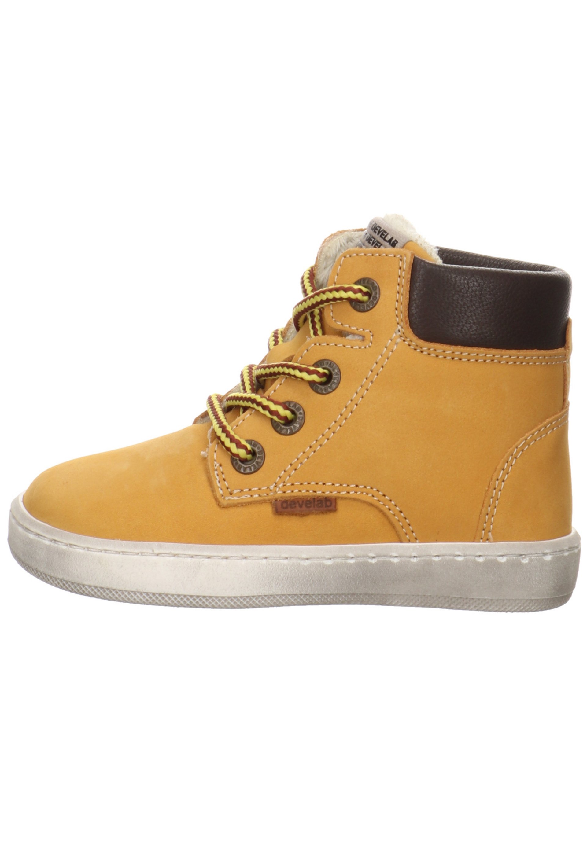 Develab LAUFLERN - High-top trainers - honey/yellow - Zalando.de