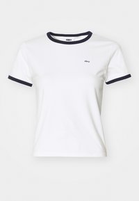 TYLER RINGER - Lihtne T-särk - white