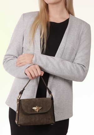 DrachenLeder, Handtasche - olivgrün