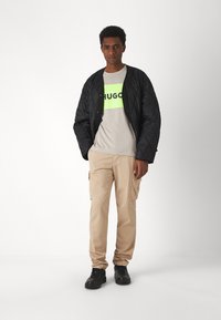 HUGO DULIVE - T-shirt print - light pastel grey