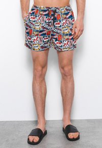 Ombre Plavecké šortky  - comic