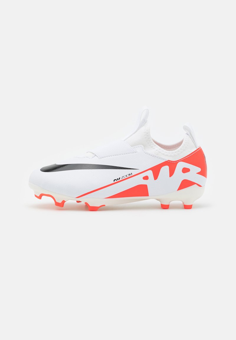Nike Performance JR MERCURIAL VAPOR 15 ACADEMY MG UNISEX - Futbolo bateliai skirti žaidimui ant kietos dangos - bright crimson/white/black