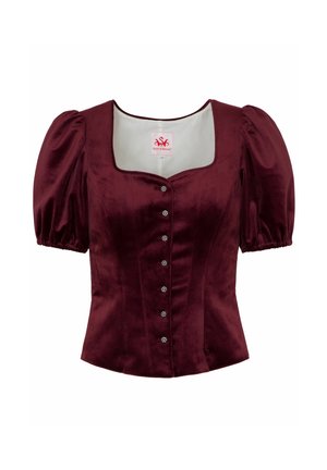 Spieth & Wensky GRIFFIN - Blouse - dunkelrot