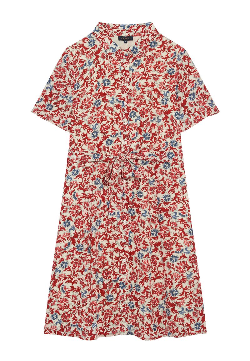 Caroll ROMEO - Robe chemise - rouge clair - ZALANDO.FR