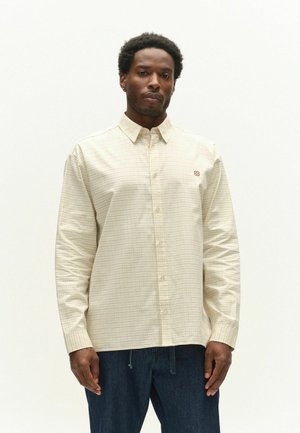 Gabba, GABJENS OVER INDIE LS SHIRT - Camisa - lt sand