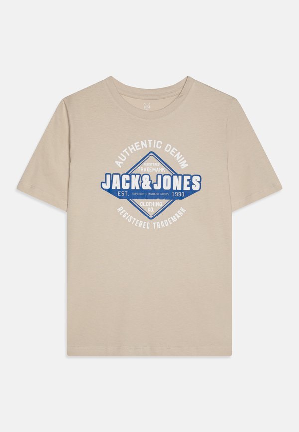 JJELOGO TEE O-NECK JNR - Print T-shirt - moonbeam