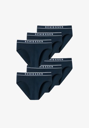 Schiesser 6-PACK - Slip - navy