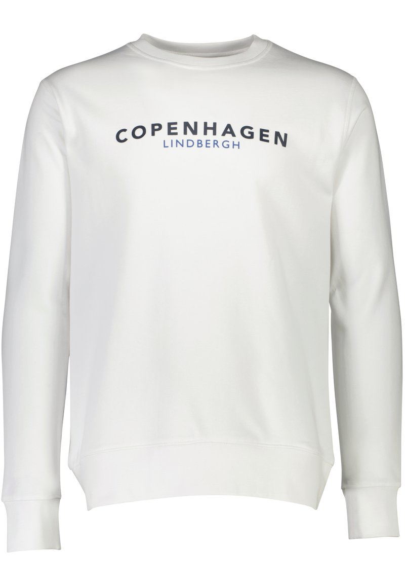 Lindbergh O-NECK - Felpa - white