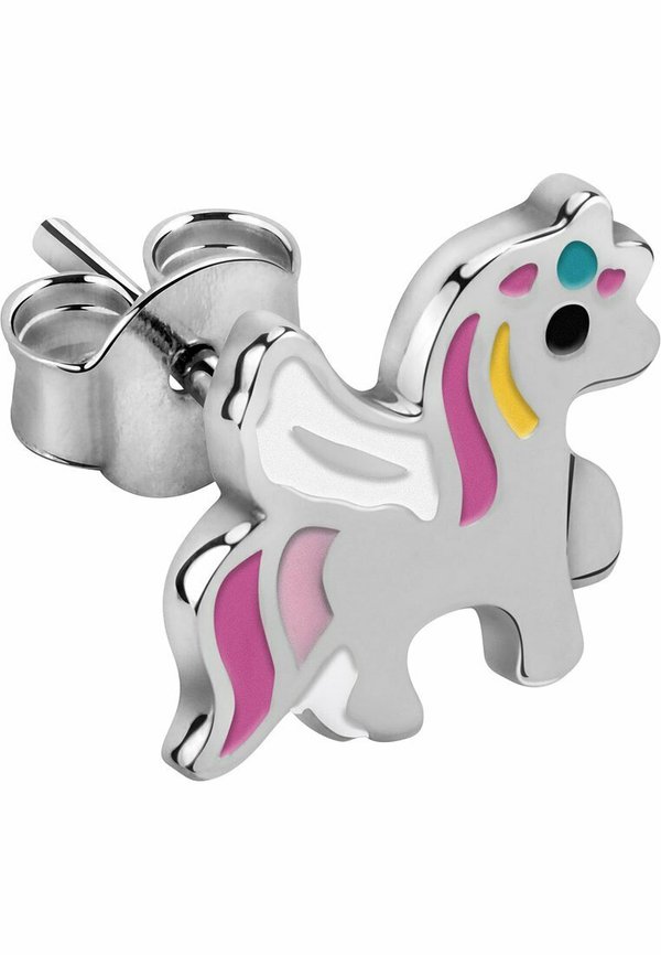 EMAILLE – Ohrringe – silberfarben