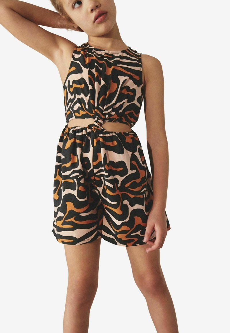 Next - TWIST KNOT PLAYSUIT  - REGULAR FIT - Kombinezons - animal print, Palielināt