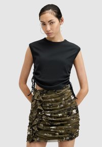 AllSaints - SONNY - Print T-shirt - black Thumbnail Image 1