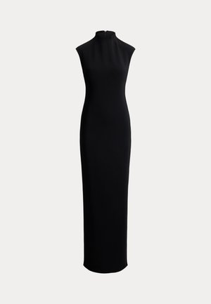Lauren Ralph Lauren, STRETCH CADY MOCKNECK GOWN - Μάξι φόρεμα - black