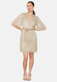 LolaLiza SHINY SHORT  - Kasdienė suknelė - beige sand