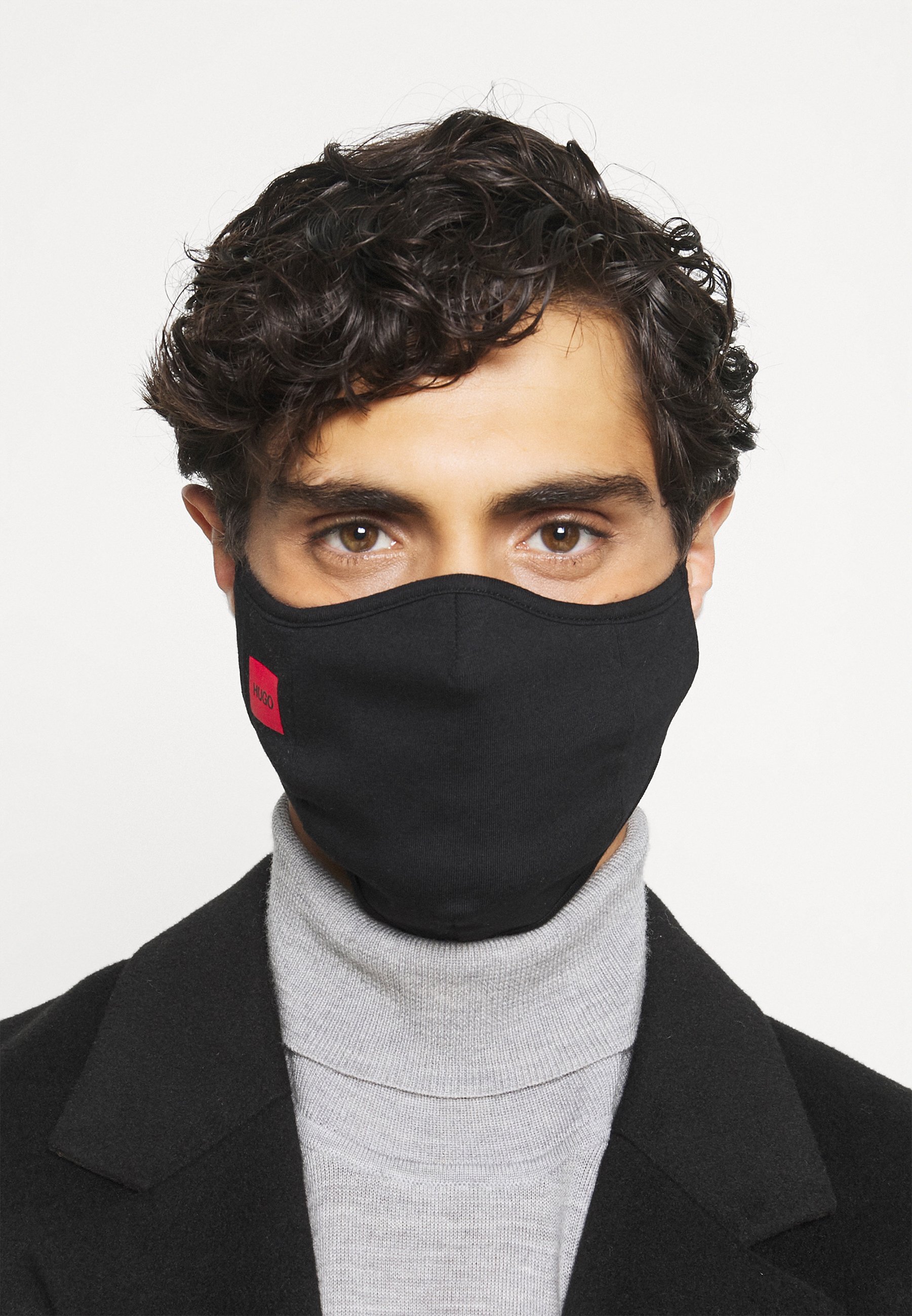 HUGO MASK UNISEX 3PACK - Stoffen mondkapje - open miscellaneous/Zwart -  Zalando.nl