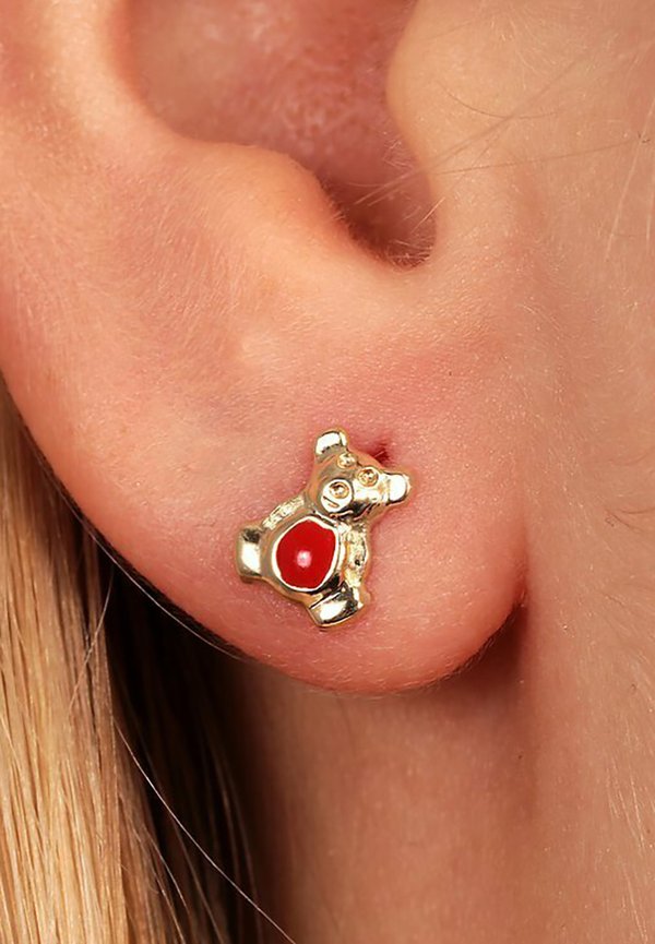 Ohrringe - gelbgoldfarben