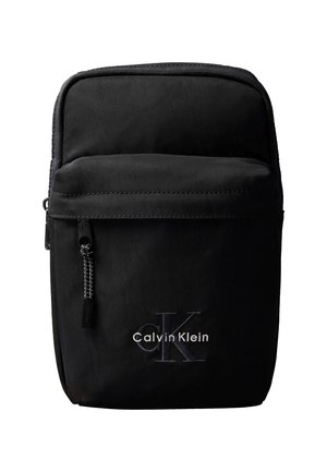 Calvin Klein BOLD SLING - Olkalaukku - black