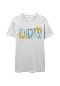 Paradiso Clothing NIRVANA ALL APOLOGIES - Print T-shirt - white