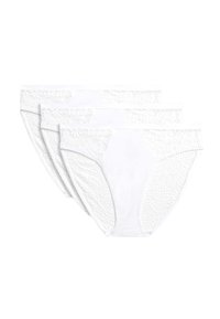 Marks & Spencer 3PACK HIGH LEG - Slip - white