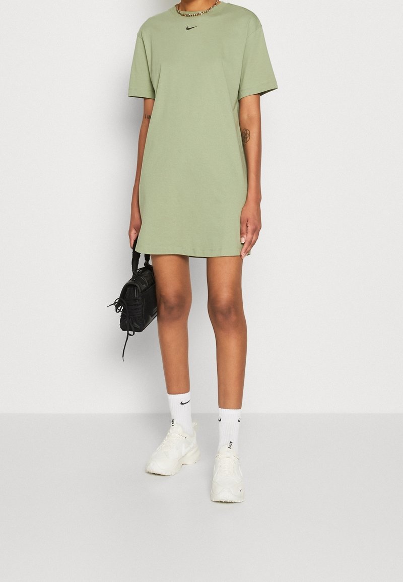 olive green nike dress Nike Victory Dress - Steam Green/White