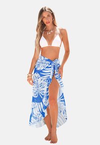 Cupshe Complementos de playa - dark blue floral