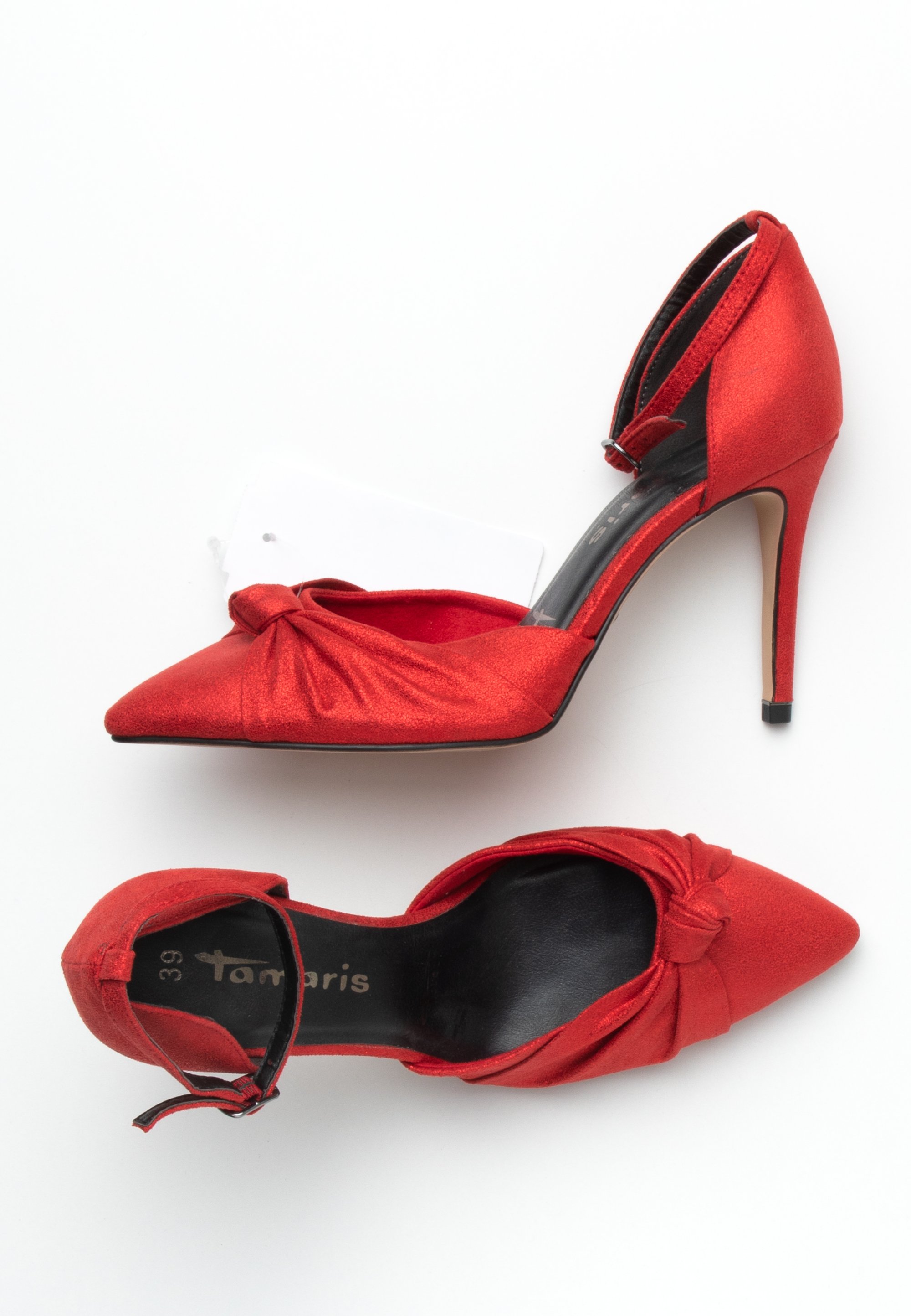 Tamaris Escarpins à talons hauts red/rouge (Seconde main