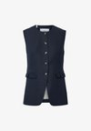 Waist YASAGANA LINEN BLEND - Veste sans manches - navy blazer