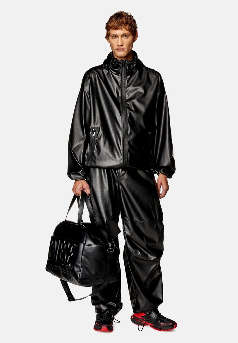 Diesel Imitatieleren jas zwart Diesel Imitatieleren jas zwart