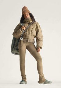 Leggings - brown moss   umber