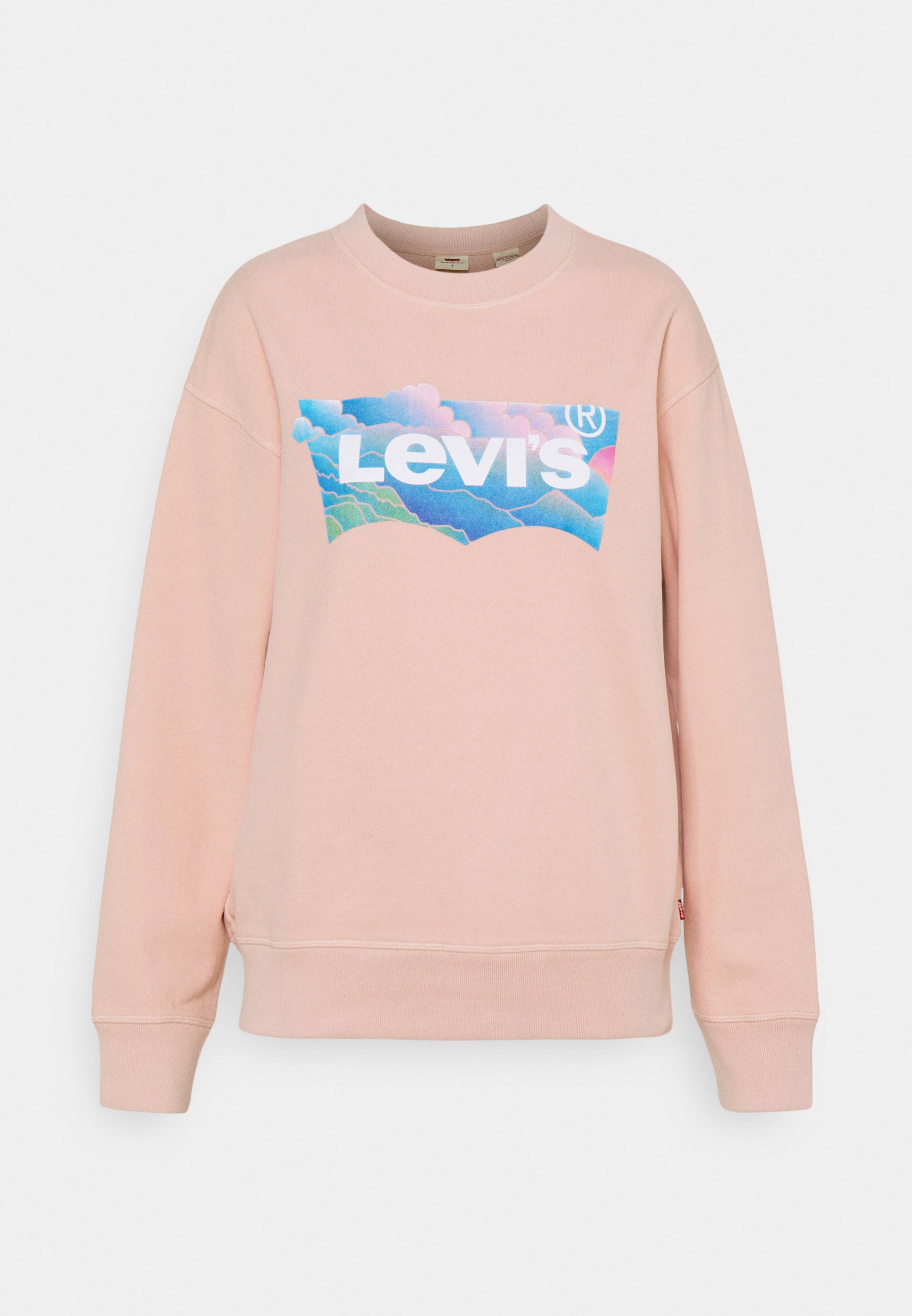 Levi's® GRAPHIC STANDARD CREW - Sweater - clouds evening sand/roze -  Zalando.nl