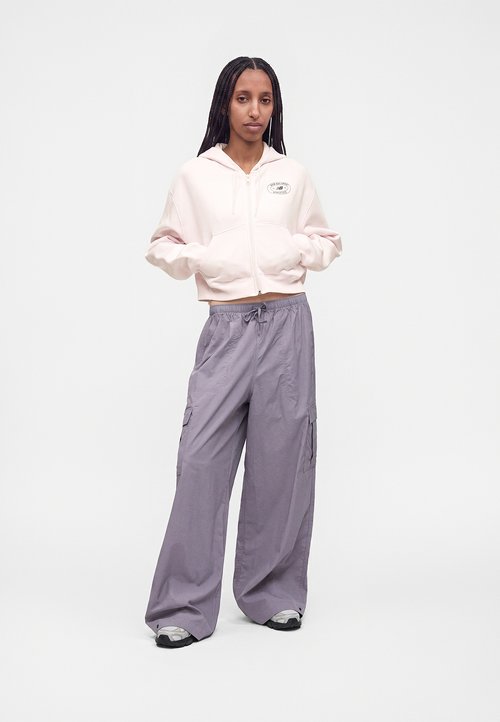 New Balance REIMAGINED FULL ZIP - Zip-up sweatshirt - pink salt — foto 2