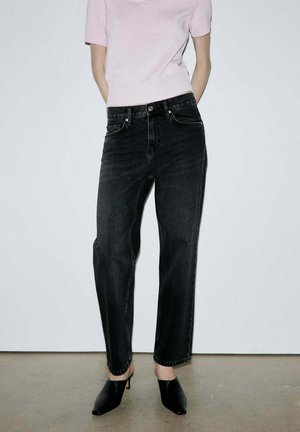 Mango, ADULT - Vaqueros rectos - black denim
