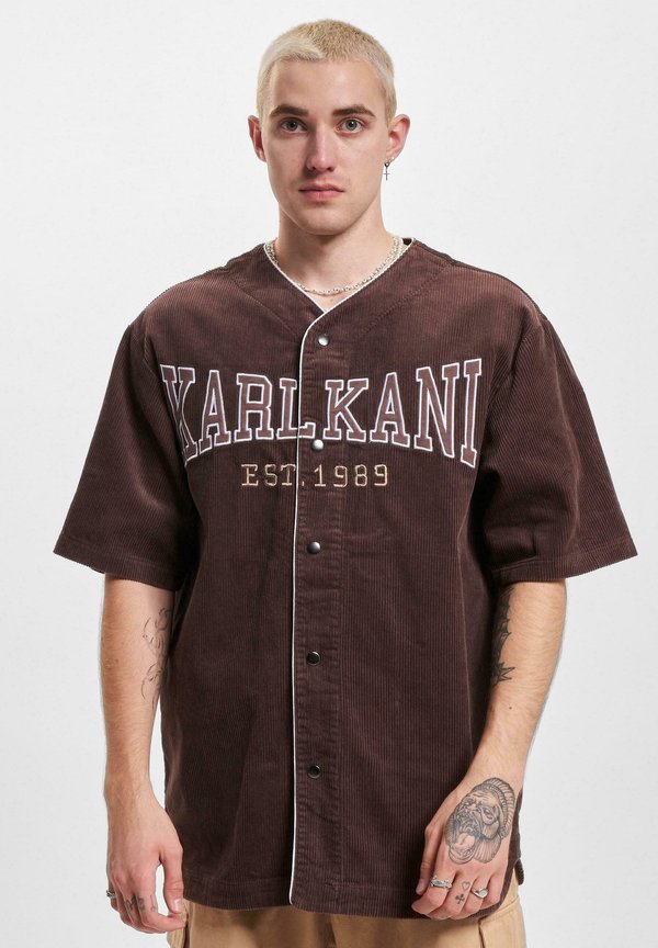 WOVEN RETRO CORDUROY BASEBALL - Hemd