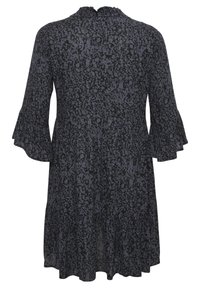 Kaffe Curve EDINA AMI - Vardagsklänning - black midnight marine graphic