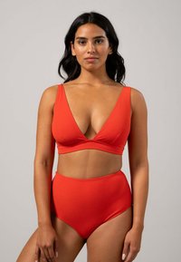 Understatement HIGHWAIST - Bikiniunderdel - papaya